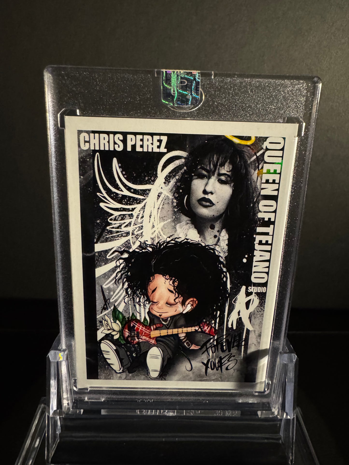 CHRIS PEREZ/ SELENA- Art Trading Cards Series #1-QUEEN OF TEJANO