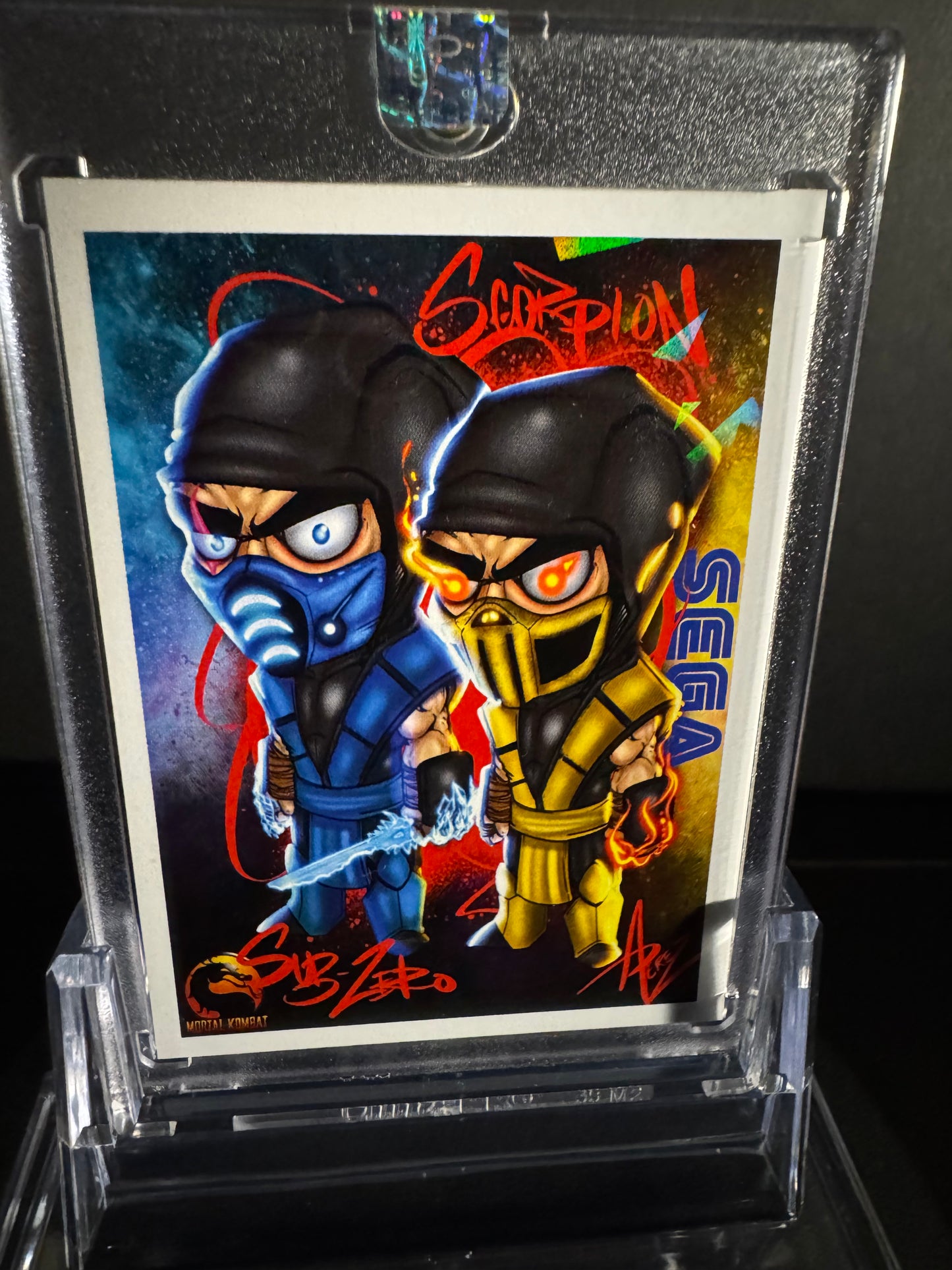 MK -ART Trading Card Series #1 -Subzero / Scorpion