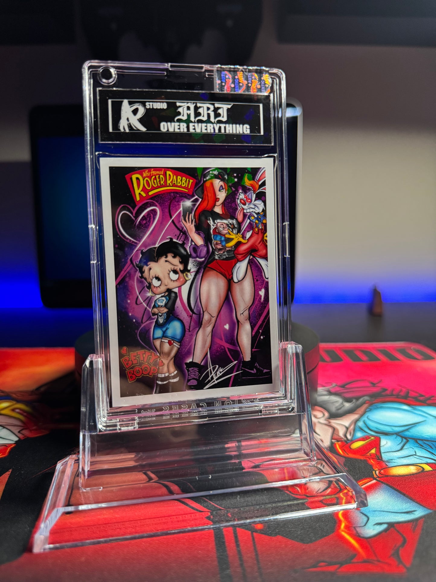 Classic Characters -Betty & Jessica -FitMommies: Holographic ART Card