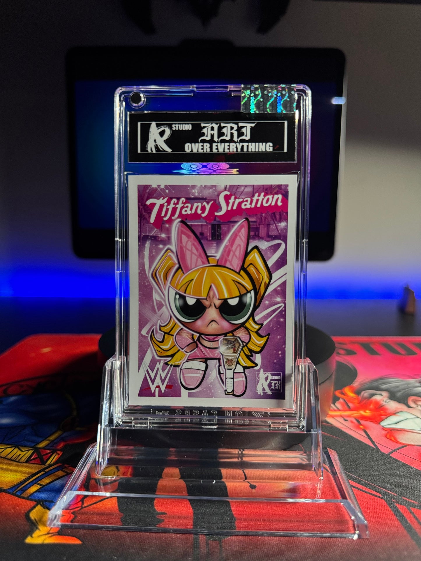 WWE IT’S TIFFY TIME -Series #2 Holographic ART CARD