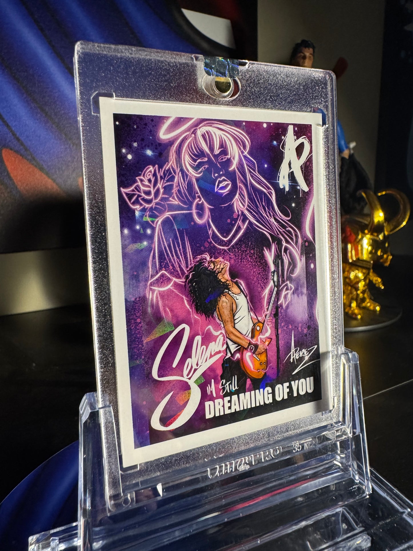 SELENA/ CHRIS - Custom ART trading Cards
