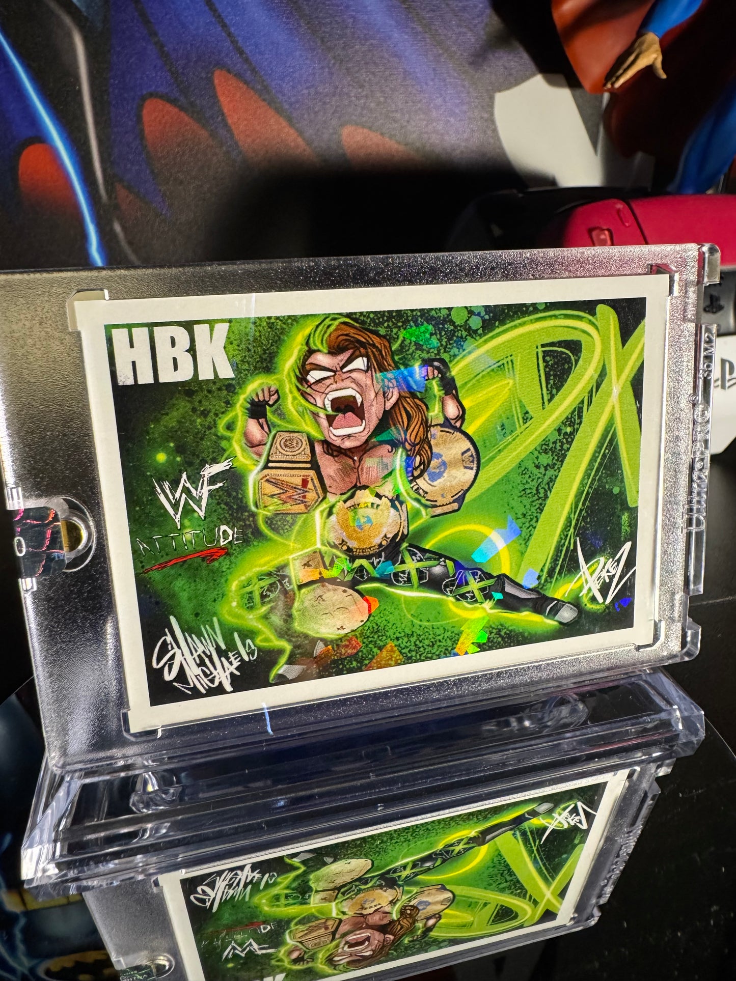 WWE FAN ART Trading Cards: Series #1 ‘’HBK”
