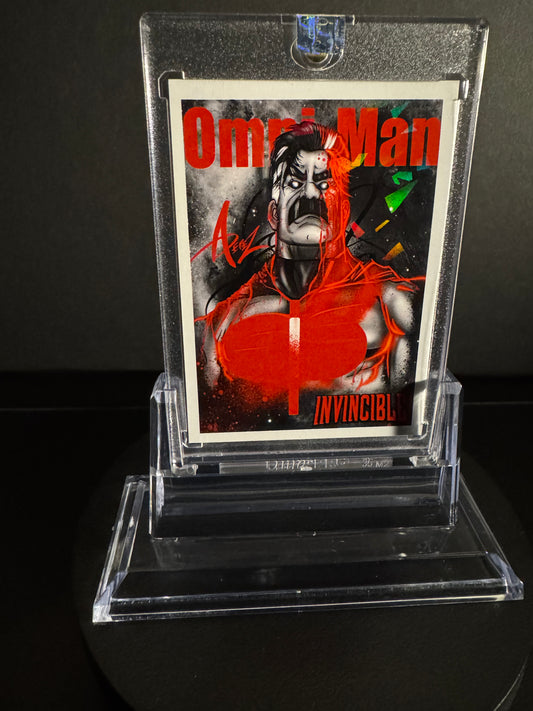 Custom ANIME Art Trading Cards Series #1 -OMNIMAN