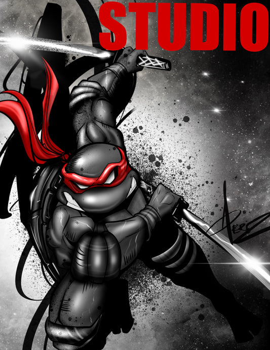 16x20 Canvas Print: TMNT LEO