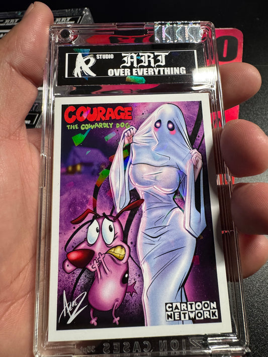 Classic Characters -Courage/ Ghost Babe: Holographic ART Card