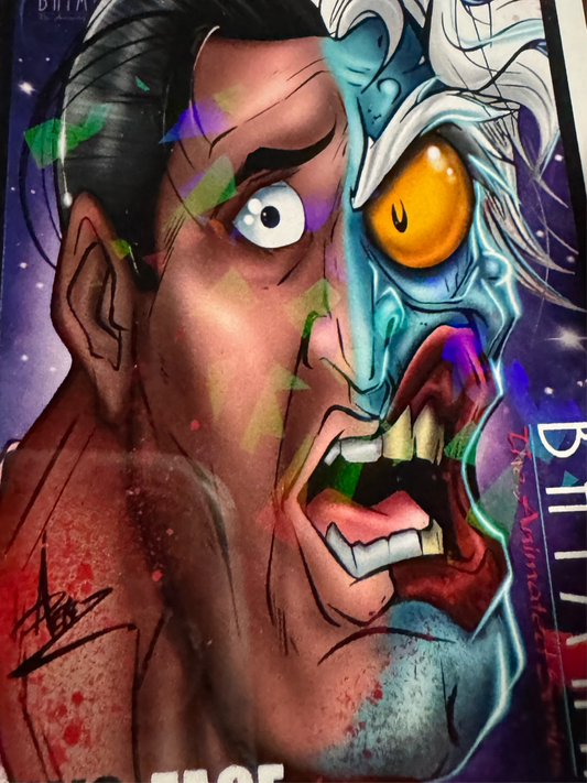 ) 16x20 Canvas Print: TWO/FACE-The Animated Series