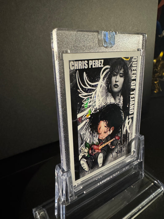 CHRIS  PEREZ/ SELENA- Art Trading Cards Series #1-QUEEN OF TEJANO