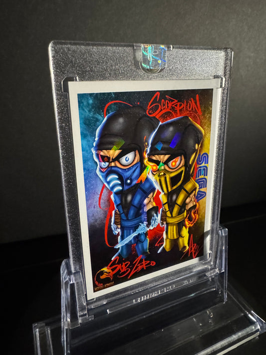 MK -ART Trading Card Series #1 -Subzero / Scorpion