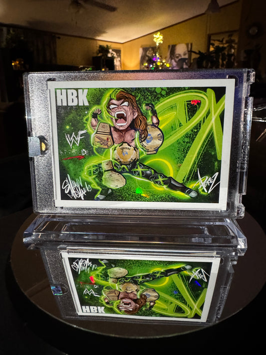 WWE FAN ART Trading Cards: Series #1 ‘’HBK”
